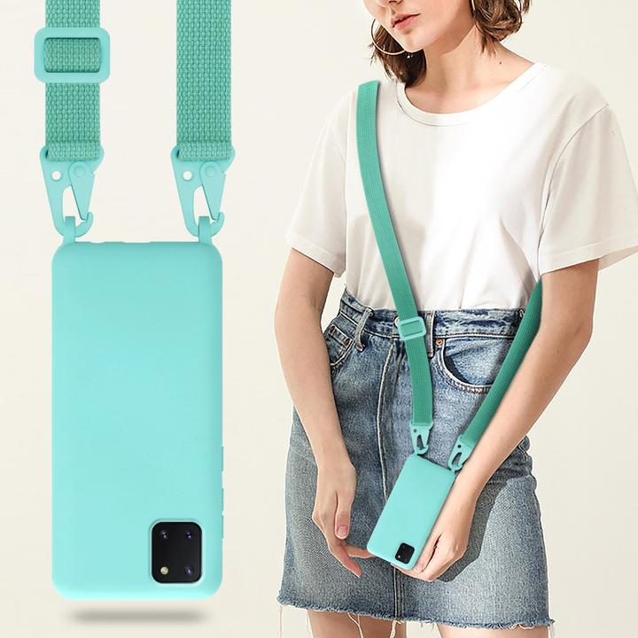 Produktbild Cadorabo TPU Cover Handy Kette Liquid (Samsung Galaxy A81)