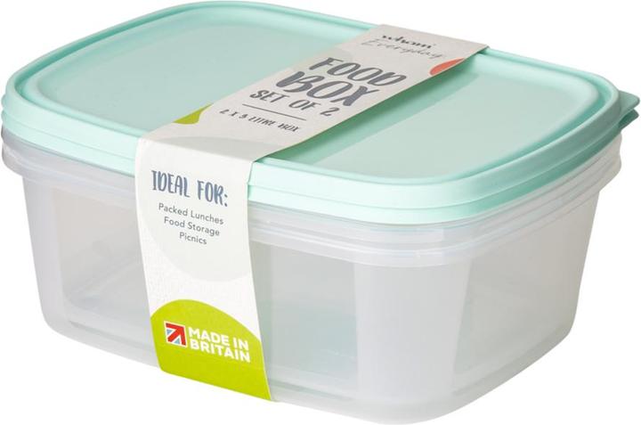 Produktbild Wham Everyday 3L Aufbewahrungsbox Lebensmittel (2er Pack)