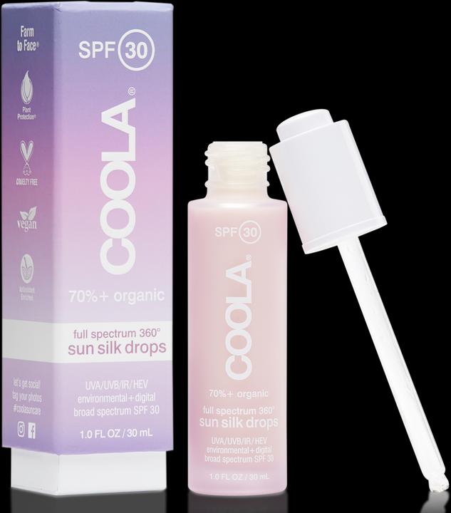 Coola Suncare Gouttes de soleil classiques (Gel solaire, SPF 30, 30 ml)