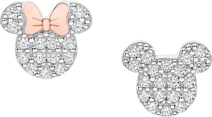 Produktbild Disney Ohrringe Mickey & Minnie Mouse, 925 Sterling Silber (925er Silber)