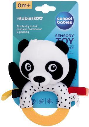 Actual product image Canpol BabiesBoo Sensory Toy Teether And Rattle