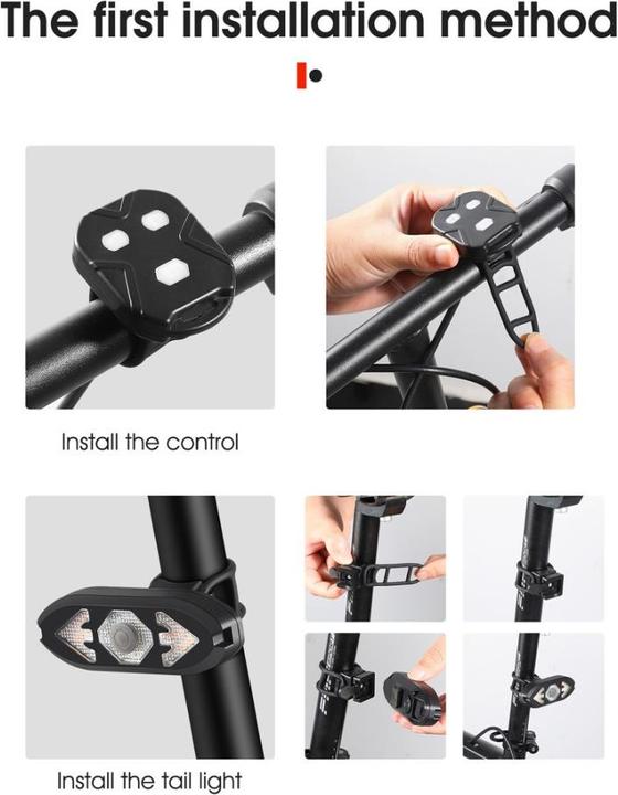 Produktbild West Biking Fahrrad Rücklicht
