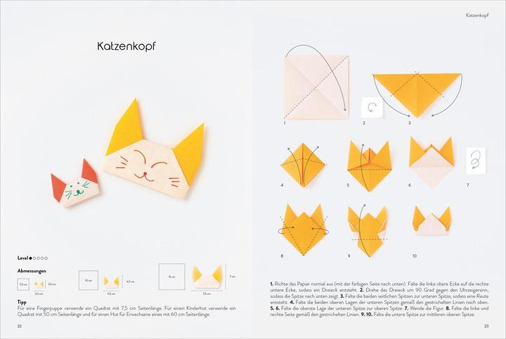 Actual product image Das grosse Origami Buch (German, Adeline Klam, 2023)