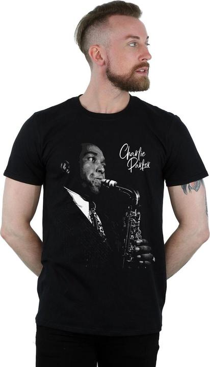 Image du produit Universal Textiles - T-shirt PLAYING SAXOPHONE - Homme (XXL)