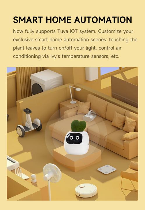 Actual product image Plantsio Ivy Smart Planter