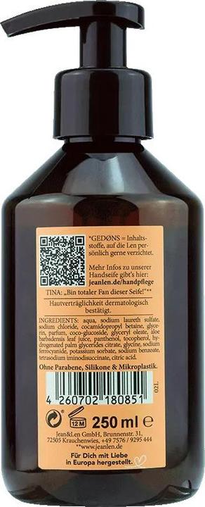 Actual product image Jean & Len Blutorange/Vetiver (Device, 250 ml)