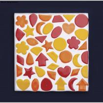 Image du produit Rayher Mélange Fun Ceramica Mosaic, formes, terre cuite
