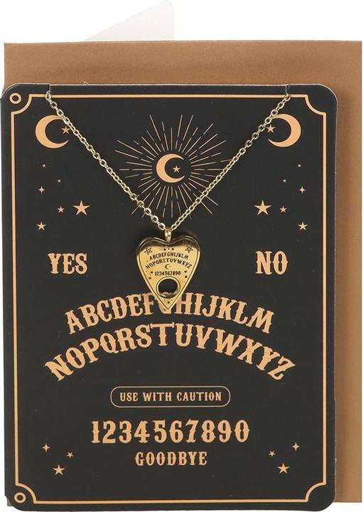 Produktbild Something Different Planchette Halskette und Karte Talking Board Set Papier Edelstahl (100% synthetisches Material)