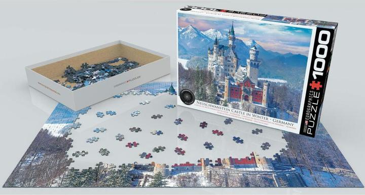 Produktbild Eurographics Schloss Neuschwanstein Winter (1000 Teile)