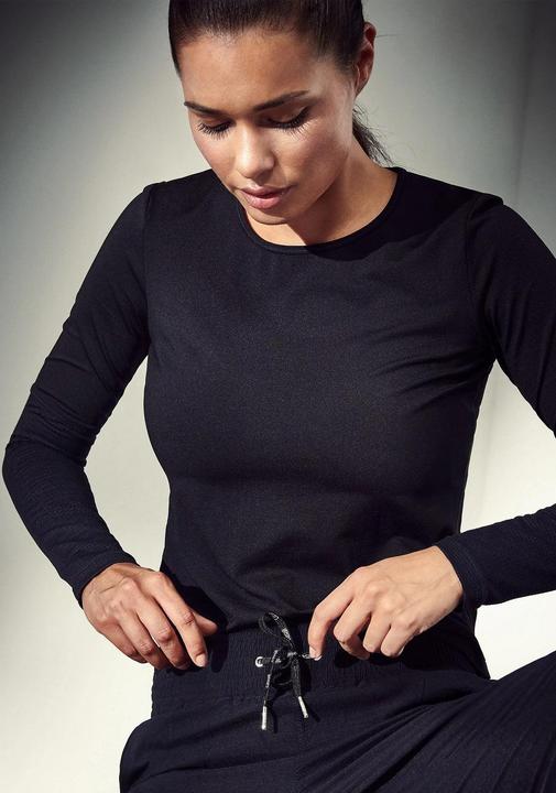 Produktbild CASALL Essential Langarm-T-Shirt mit Mesh-Detail (38)