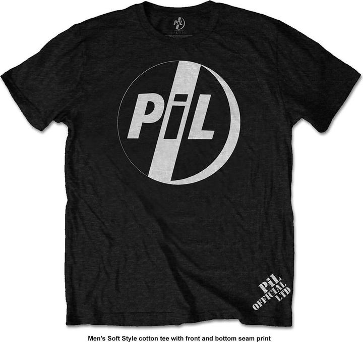Public Image Ltd White Logo