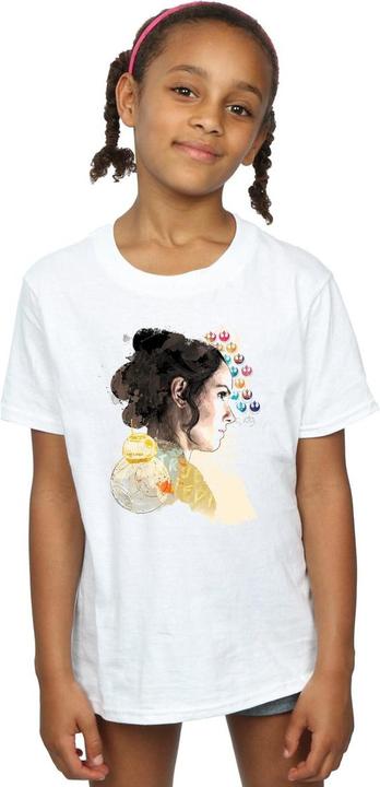 Immagine prodotto Star Wars Rey Collage Maglietta Ragazze (140, 146)