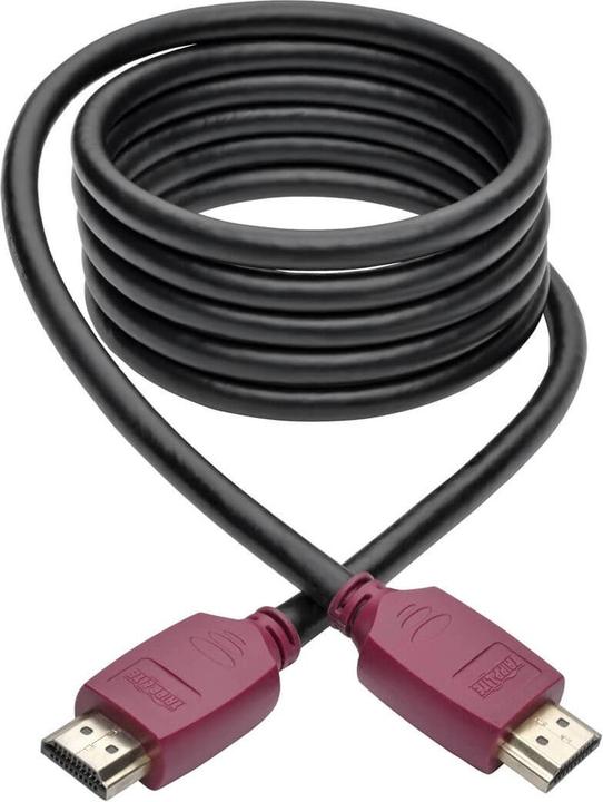 Actual product image Eaton Tripp Lite Series HDMI Connection Cable 1.80 m Round Black (1x HDMI Male (1.83 m, HDMI)