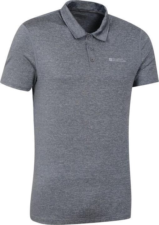 Actual product image Mountain Warehouse Mens Agra Stripe Polo Shirt (XXS)