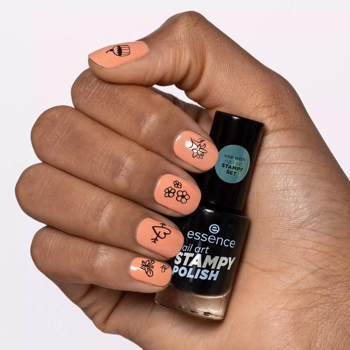 Image du produit essence Vernis à ongles Nail Art Stampy Polish 01 Perfect match (01 Perfect match, Vernis couleur)