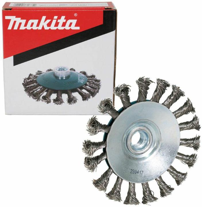 Image du produit GCS MAKITA SZCZOTKA STOŻKOWA M14 115mm/0,5mm INOX