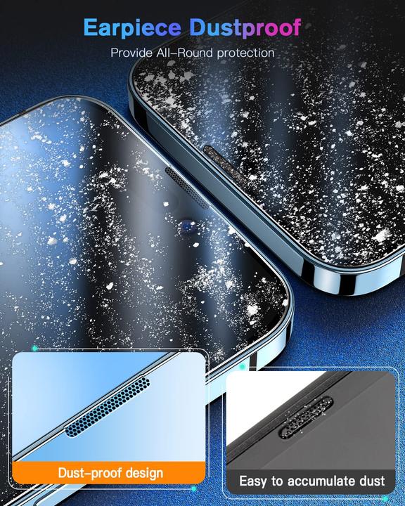 Produktbild PhoneLook Vollständig schützendes Glas mit automatischem Montagesystem gegen Blasen und Staub 3D (Apple iPhone 16)