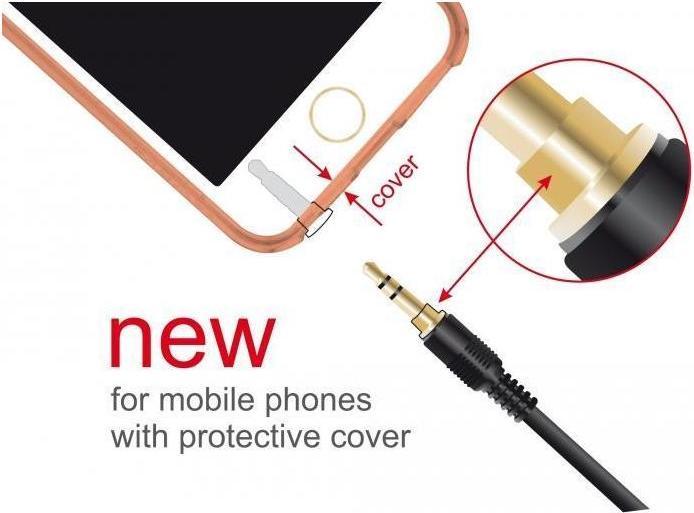 Actual product image Delock Jack extension cable 3.5 mm 3 pin Stec (2 m, Extension)