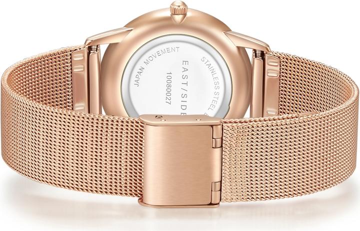 Image du produit Eastside Montre à quartz pour femme Upper Union en acier inoxydable or rose - 9770 (Montre analogique, 33 mm)
