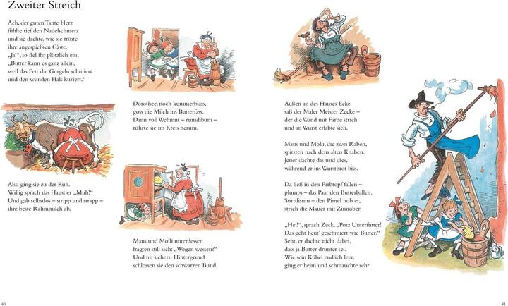 Produktbild Max und Moritz und andere Geschichten in sieben Streichen (Deutsch, Wilhelm Busch, 2021)