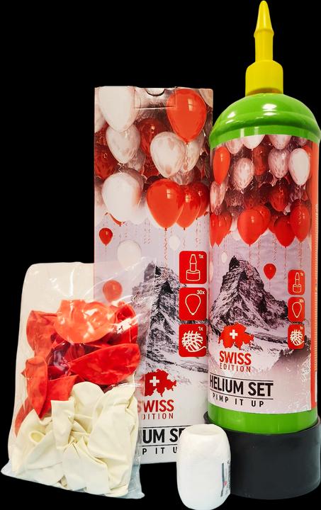 Produktbild Pimp It Up Helium-Set Swiss Edition (30 Ballone) (30 x)