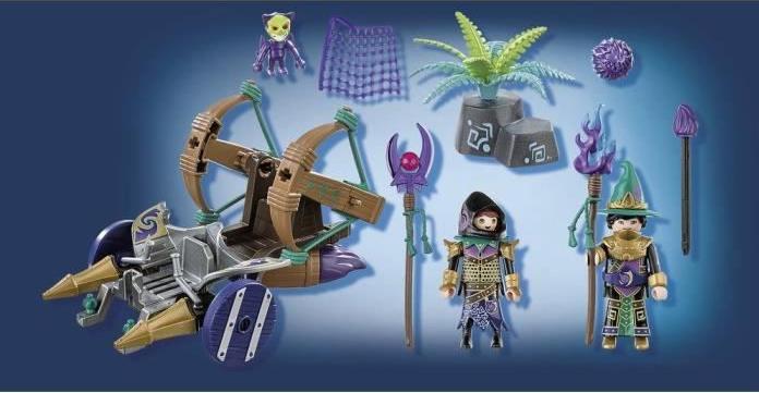 Image du produit Playmobil Chariot attrape-démons Violet Vale (70748, Playmobil Novelmore)