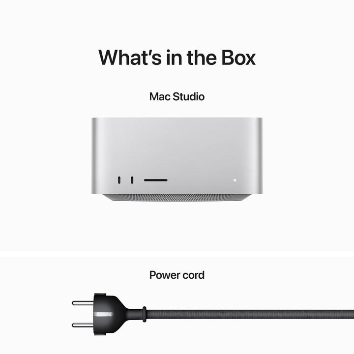 Produktbild Apple Mac Studio (M2 Max, 32 GB, 1000 GB, Apple M2 Max 30-Core)