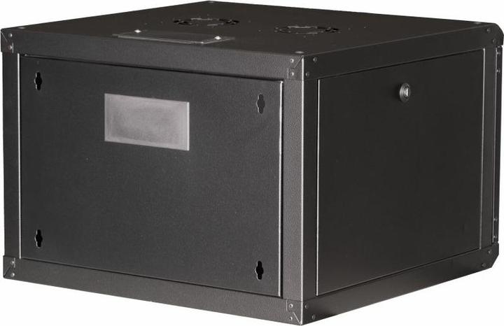 Produktbild equip Netzwerkschrank 19" 07U 600x600mm schwarz (10.86 HE, 19 Zoll Rack)