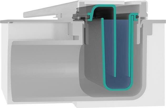hansgrohe Basic body uBox universal for shower channels Drain body, flat (343 mm)