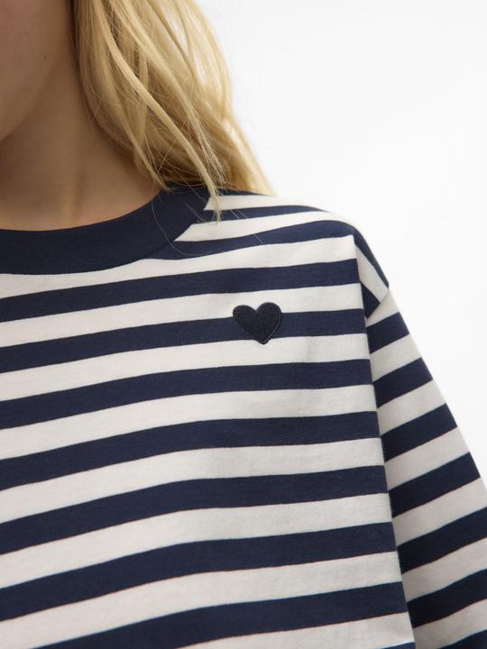 Image du produit Vero Moda Vmleila Stripe Ls Cropped Top Girl Noos (134)