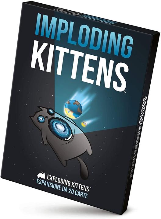 Actual product image Asmodée Exploding Kittens- Imploding Kittens (French)