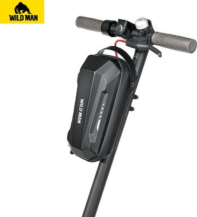 Actual product image Wildman Etui/uchwyt na hulajnogę GD9X PLUS sakwa na ramę czarna/black