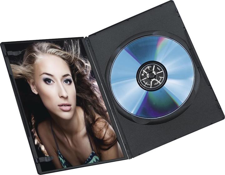 Produktbild Hama 1x25 DVD-Leerhülle Slim 50% Platzsparnis