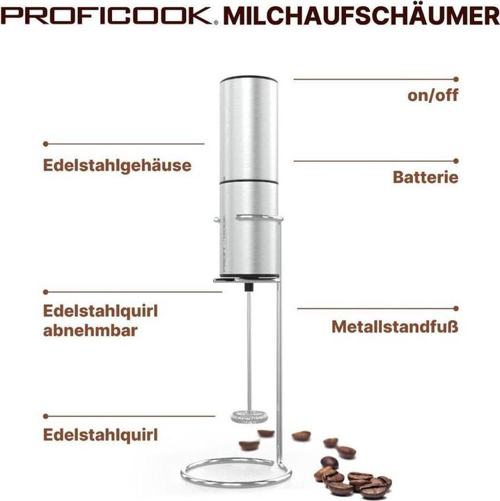 Actual product image Clatronic ProfiCook milk frother PC-MS 1273