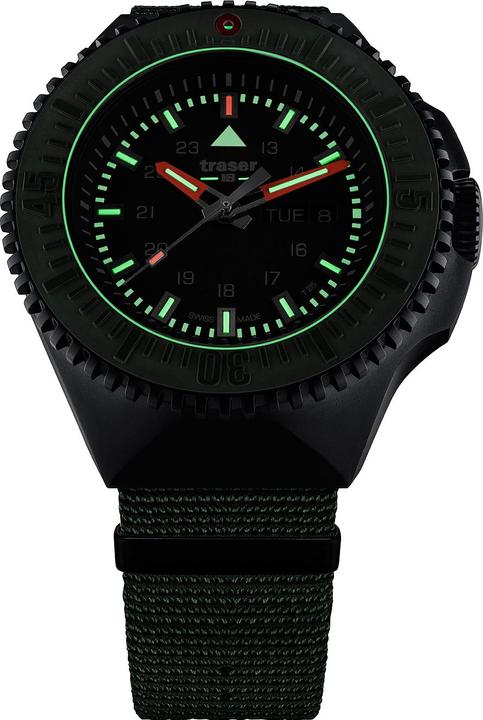 Produktbild Traser H3 109858 P69 Black Green 46mm 20ATM (46 mm)