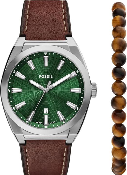 Fossil Uhren-Set EVERETT (Analoguhr, 42 mm)