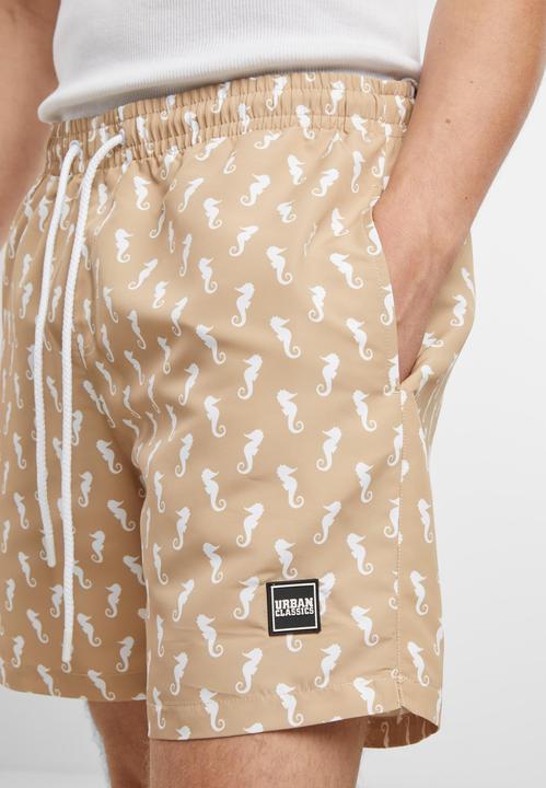 Produktbild Urban Classics Pattern Swim Shorts - 4984 (5XL)