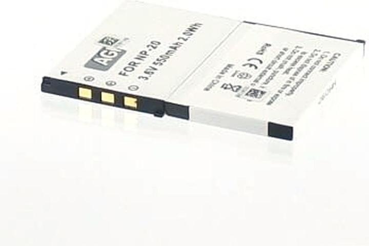Immagine prodotto AGI 20465 - Batteria - Casio - Exilim EX-Z75 - Bianco - Ioni di litio (Li-Ion) - 550 mAh (Accumulatore di carica elettrica)