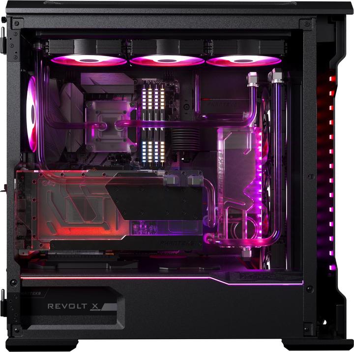 Productafbeelding Phanteks Glacier G40 RTX 4080/90 waterblok incl. backplate voor Gigabyte, D-RGB - zwart