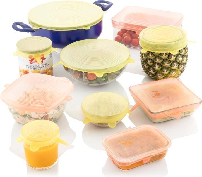 Immagine prodotto InnovaGoods Set di manicotti riutilizzabili per alimenti - 10 pezzi (1 x)