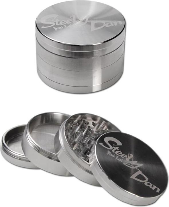 Black Leaf Steely Dan Macinino in acciaio inox 4 pezzi
