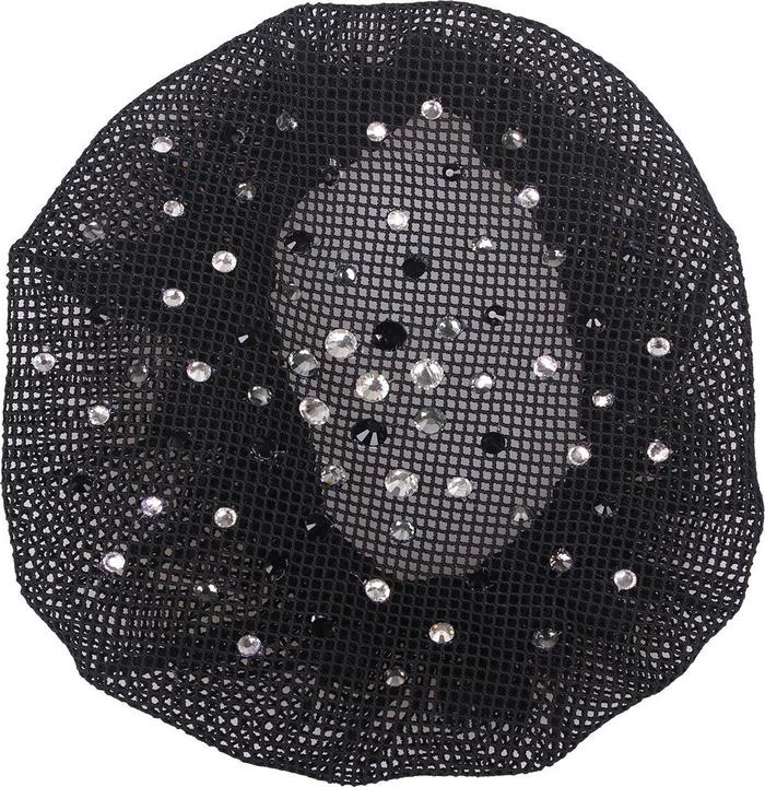 Qhp haarnetz für dutt rhinestone