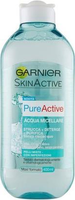Garnier Pure Active Micellar Cleansing Water for Combination Skin 400ml (Cleansing Balms, 400 ml)