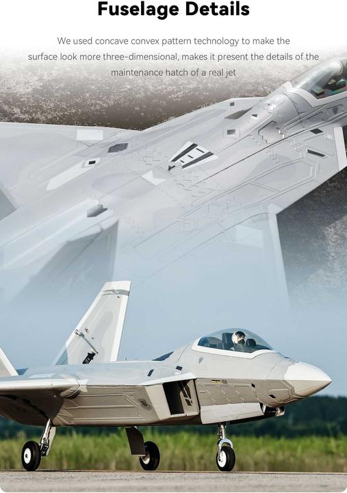 Produktbild Freewing F-22 Raptor 70mm EDF E-Impeller Jet PNP