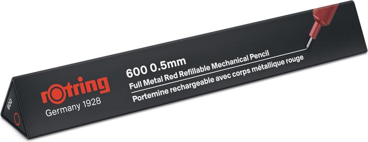 Immagine prodotto Rotring Matita a mina fine 600 (0.50 mm, HB, 1 x)
