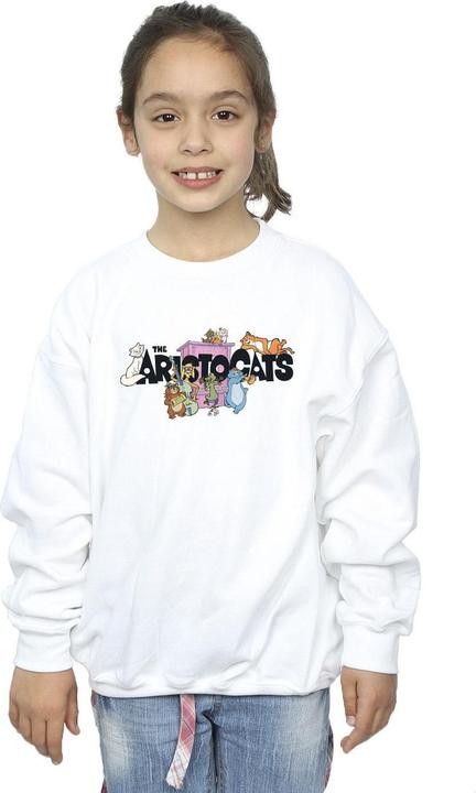 Immagine prodotto Disney The Aristocats Music Logo Felpa Ragazze (140, 146)