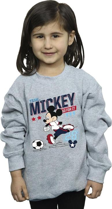 Immagine prodotto Disney Mickey Mouse Team Mickey Football Felpa Ragazze (116)