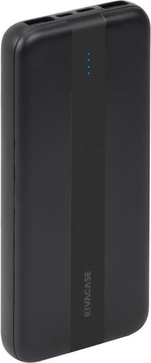 Rivacase VA2041 10000 mAh Black Type-C input / output portable battery (10000 mAh, 10 W, 37 Wh)