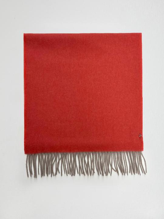 Image du produit Furnari 100% cachemireEcharpe dans les tons corail/beige clair