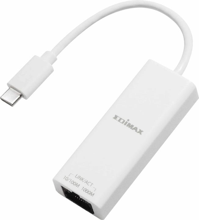 edimax USB 3.2 Type C -> Gigabit Ethernet Adapter (USB 3.2, RJ45 (1x))